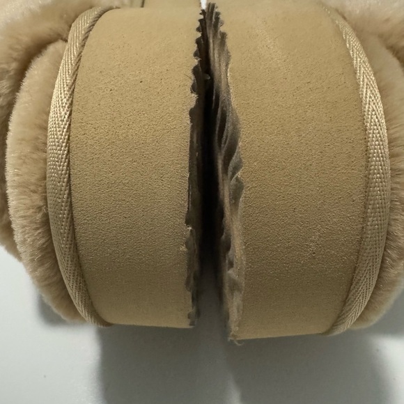 Muk Luks Tan Furry Slippers - Picture 8 of 8